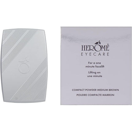 Herôme Compact Powder Medium Brown