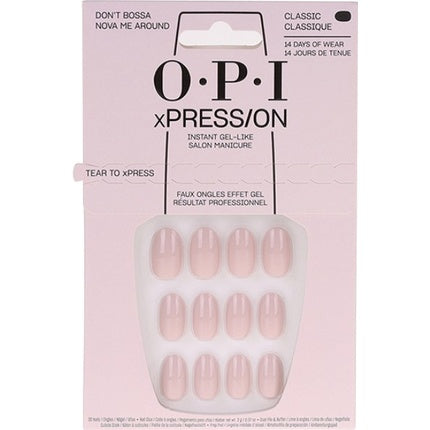 Opi Xpresson Gel Nails Don't Bossa Nova Me Around 30 Count