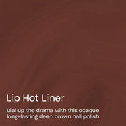 OPI Infinite Shine Lip Hot Liner Opaque Neutral Dark Brown Long Wear Gel
