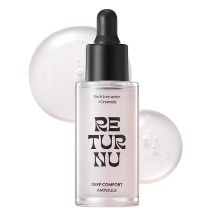Deep Comfort Ampoule Serum for Face - Korean Skin Barrier Care for Oily and Dry Skin