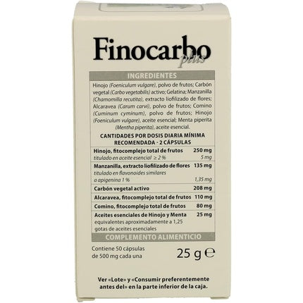 Aboca Espana Sa Finocarbo Plus 50 Capsules