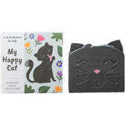 Almara My Happy Cat Handmade Peach Scented Soap for Kids - 100g