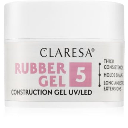 Claresa Rubber Gel Construction Gel Uvled 45 G