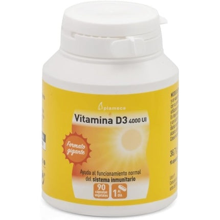 Plameca Vitamin D3 4000 IU - Supports Immune System Function