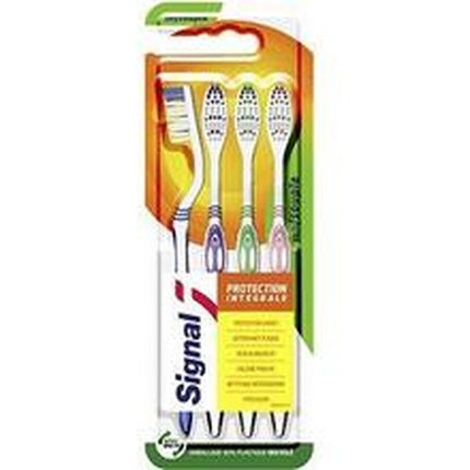 Signal Integral Protection Soft Toothbrush 4 Pieces