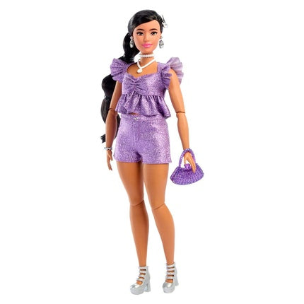 Barbie Deluxe Style Purple Shorts Indian Doll