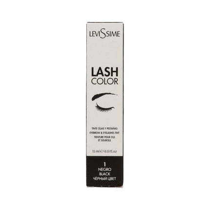 Levissime Lash Color 01 Black 15 Milliliters - Eye Makeup