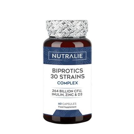 Nutralie Biprotics 30 Strains Complex 60 Capsules