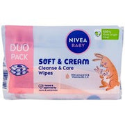 Nivea Baby Soft Cream Cleanse Care Wipes