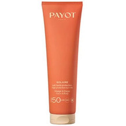 Payot Solaire High Protection Sun Milk Spf 50 Protective Milk For Body And Face