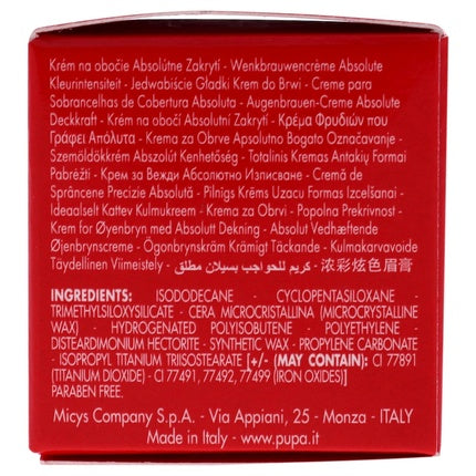 Pupa Eyebrow Definition Cream 003 Cocoa