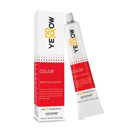 Yellow Yellow Color Permanent Hair Color 100ml