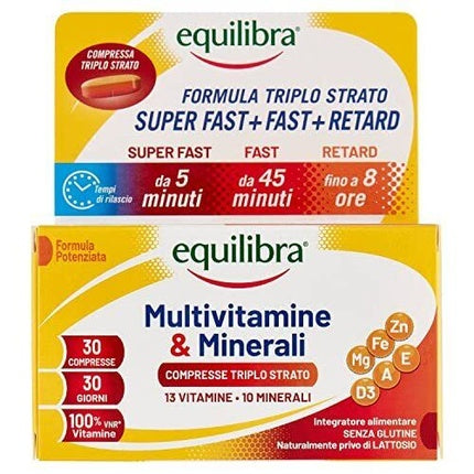 Multivitamins and Minerals 30 Tablets