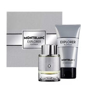Mont Blanc Explorer Platinum Eau De Parfum Spray 60ml + Shower Gel 100ml
