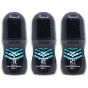 Umbro Ice Roll on Anti Perspirant 50ml Long-lasting Sweat Control