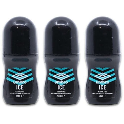 Umbro Ice Roll on Anti Perspirant 50ml Long-lasting Sweat Control