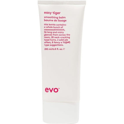Evo Easy Tiger Smoothing Balm Hold Styling Balm for All Hair Types