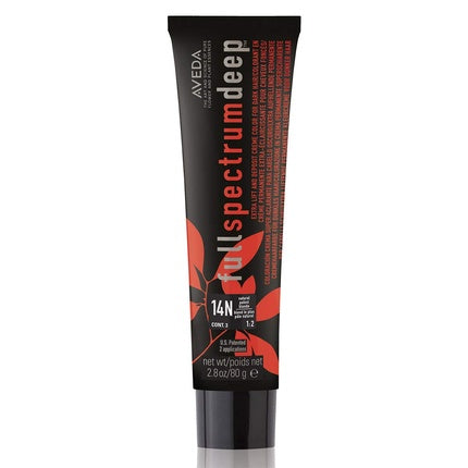 Aveda Full Spectrum Deep Extra Lift and Deposit Permanent Color 14 Natural 2.8 Ounce 80 Milliliters
