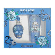 Police Police To Be Tattooart Eau De Parfum 40ml Spray And 200ml Body Lotion