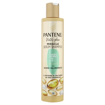 Pantene Pro-V Miracle Smooth Shampoo with Silk Effect and Hyaluronic Acid 250ml