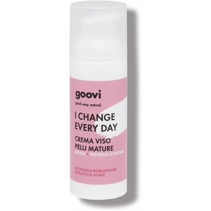 Goovi Change Every Day Face Cream for Mature Skin Hydrates and Prevents Wrinkles 50ml