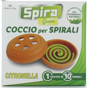 Spira Green Spiral Pot with Citronella