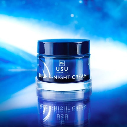 Blue K-Night Anti-Ageing Face Cream 50ml Helps Combat Signs of Premature Ageing - Suitable for All Skin Types - USU Cosmetics