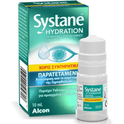 Systane Hydration Preservative-Free Eye Drops With Hyaluronic Acid 10ml