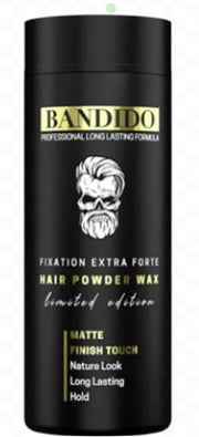 Bandido Hair Fixation Powder Wax 32 G - Perfect For Styling And Fixation