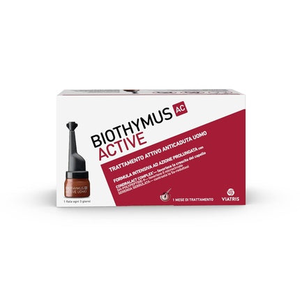 Biothymus Ac Active Active Anti-Fall Treatment for Men Intensive Formula with Extended Action