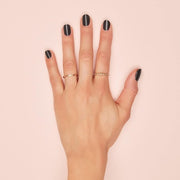 Deborah Milano Professional Nail Polish No. 18 Black Plumping Effect Long-Lasting Intensive and Shiny Nails 4.5ml