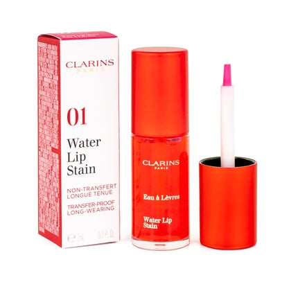 Clarins Water Lip Stain 01 Rose Water 7ml