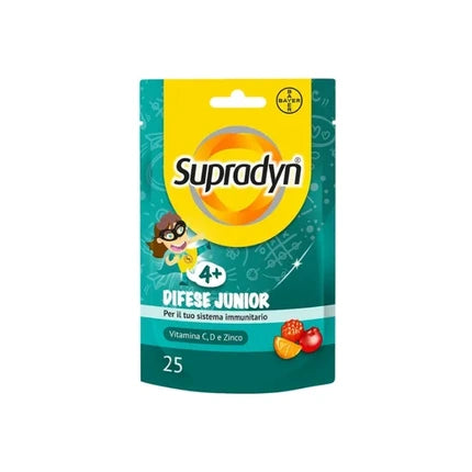 Bayer Supradyn Defenses Junior Immune System Supplement 25 Gummy Candies