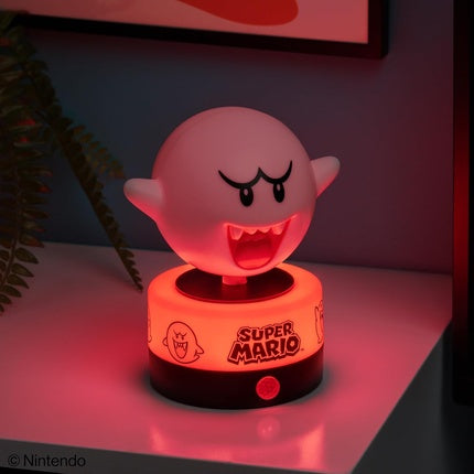 Paladone Super Mario Boo Motion Sensor Room Guard and Night Light