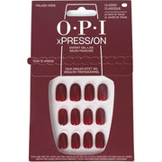 Opi Xpresson Press On Nails Malaga Wine 30 Units