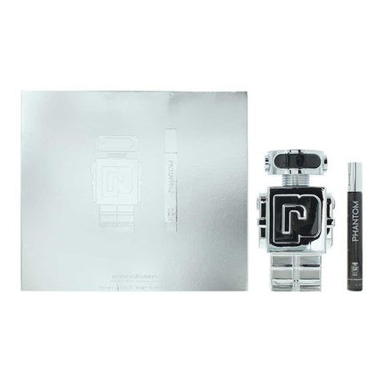 Paco Rabanne Phantom Eau De Toilette Gift Set 100ml + 10ml for Him
