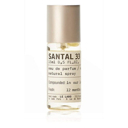 Le Labo Santal 33 Eau De Parfum 0.5 Oz
