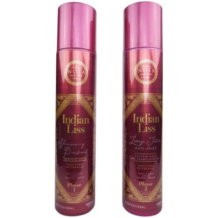 NOIA PARIS Lissage Amla/Caviar/Indian Ginseng Protein Gold Oil 1000ml - Pack of 2