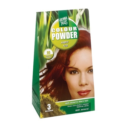 Hennaplus Hennaplus Colour Powder 55 Super Red