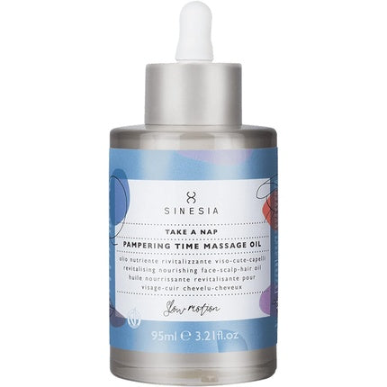 Take A Nap Pampering Time Massage Oil 3.2 oz Antioxidant Hydrating Hair Facial Treatment Natural Scalp with Jojoba Olive Macadamia