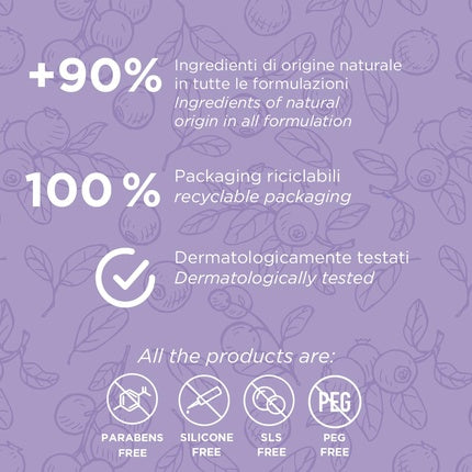 Naturaverde Face Serum Booster Upcycling Cranberry with Cranberry Extract, Vitamin C and Hyaluronic Acid 30ml