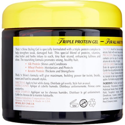 Fantasia Gel Thick 'N Shine 16oz Jar