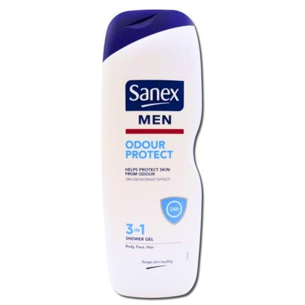 Sanex Shower Gel 750ml Men 3in1 Odour Protect