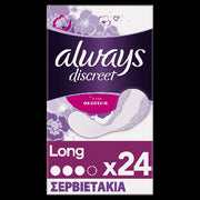 Always Discreet Liners Long 4x24