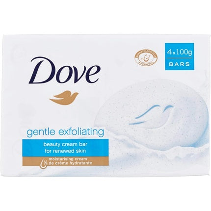 Dove Gentle Exfoliating Lemon Soap 100g - Pack of 4