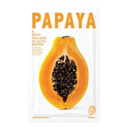 Blue Dot Papaya Face Mask Moisturizing Spa