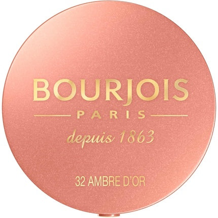 Bourjois Little Round Pot Blusher 32 Ambre D'Or 2.5g Golden Amber