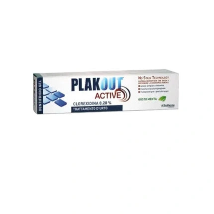 Polifarma Benessere Plakout Active Toothpaste Gel Mint Flavor 75ml