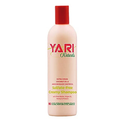 Yari Naturals Coconut Oil Jamaican Black Castor Oil Cream Shampoo 375ml