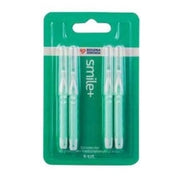 Smile Interdental Brushes For 2-4mm Spaces Family Health Pack Of 4